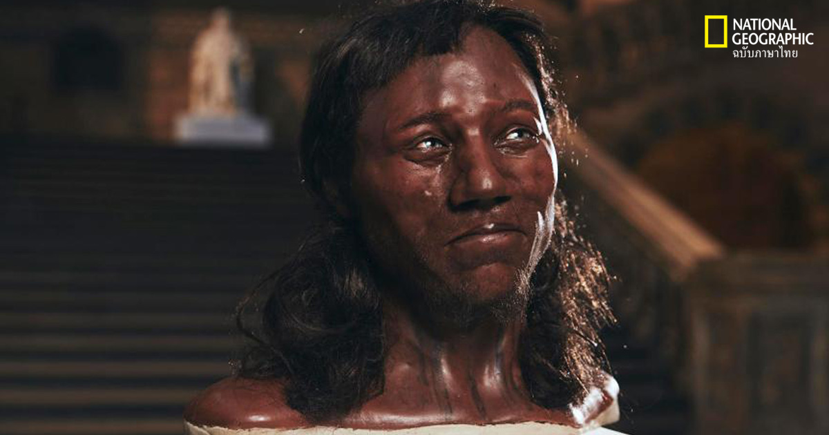 บรรพบุรุษชาวอังกฤษมีผิวดำ, ผมหยิก และตาสีฟ้า