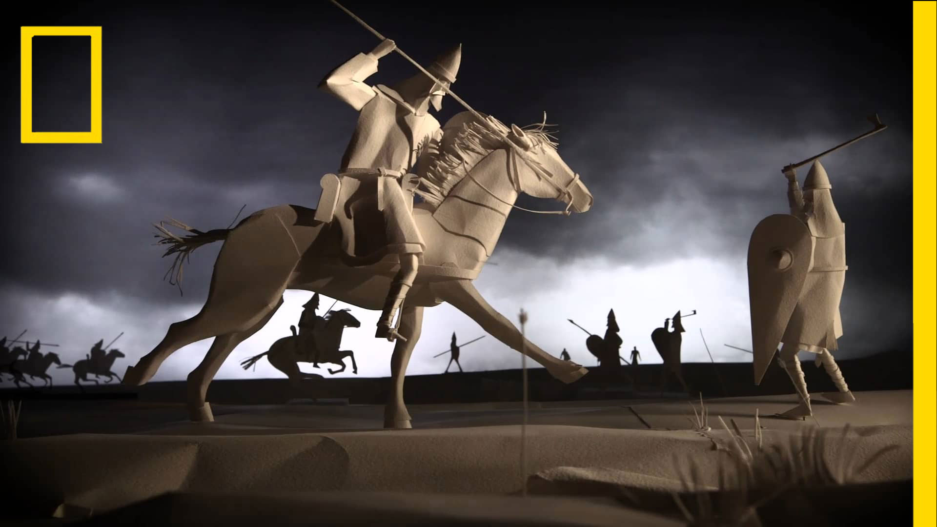 ประวัติศาสตร์กรุงลอนดอน 40,000 ปี ผ่านอนิเมชั่นจากกระดาษ