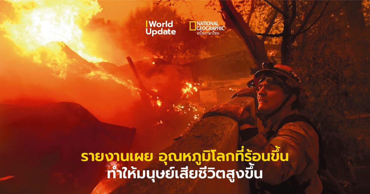 โลกร้อนขึ้น